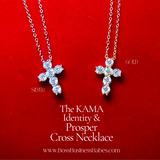The Kama Identity and Prosper Cross Necklace